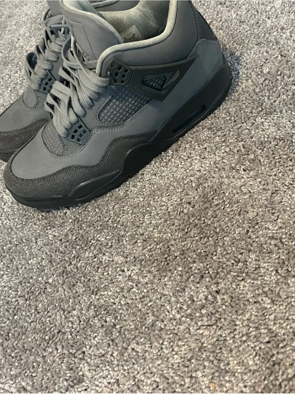 Jordan Men's Grey Low-Top Sneakers